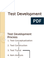 V. Test Development 2