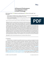 Market Risk and Financial Performance of Non-Financial Companies Listed On The Moroccan Stock Exchange