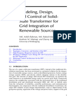 Modeling, Design and Control of SST For Grid Intergration of Renewable Sources