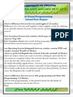 CS411 Visual Programming Past Paperssolvedfrom Imran