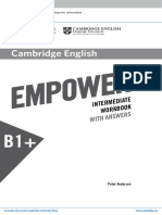 Empower B1+ Workbook With Answers