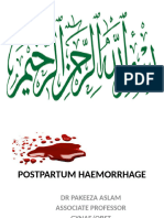 Postpartum Haemorrhage