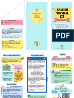 SURVIVAL KIT FOR LANGUAGES Leaflet