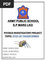 Dhruv Joshi 12B Physics Board Project