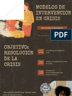 Modelos de Intervención en Crisis