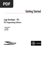 Getting Started: Logic Developer - PLC