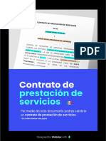 Contrato de Prestación de Servicios (México)