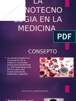 La Nanotecnologia en La Medicina