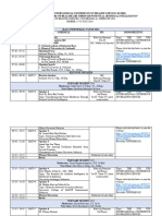 SCHEDULE OF 2nd INTERNATIONAL CONFERENCE ON HEALTH SCIENCES