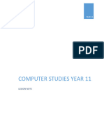 Hlc-Computer Studies-Year 11