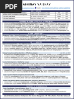 Abhinav Vaibhav-Resume