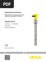 en VEGAFLEX 81-4-20 MA HART Two Wire Coax Probe With SIL Qualification