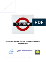 3 4 - London Bus Lane and Bus Stop Construction Guidance - 2013