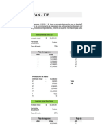 Práctica Evaluación de Proyectos