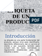 Etiquetas Productos