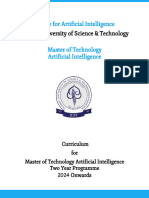 Center For AI Islamic University AI Prog Masters