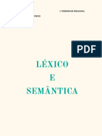 Léxico e Semântica