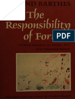 1985 The Responsibility of Forms - Critical Essays On Music, Art