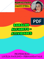 Kit Baralho Alfabeto