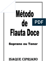 Curso de Flauta Soprano Ou Tenor