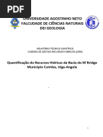 1º Quantificação Da Bacia Do M Bridge - Conceição Maximata