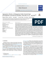 11-Aggregation Kinetics of Manganese Oxides Formed From