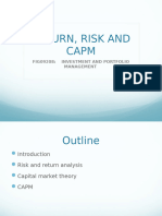 Risk and Return Analysis