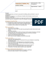 Emergency Evacuation Procedures