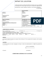 Contrat de Location 1