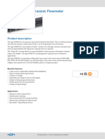 Gfps Datasheet U1000 v2 Ultrasonic Flowmeter en