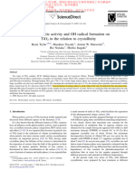 ACB 2007 Photocatalytic Activity and OH Radical Formation On TiO2 in The Relation To Crystallinity