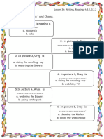 Y3 Lesson 36 - Reading Worksheet