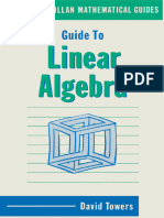 Guide To Linear Algebra - David A Towers