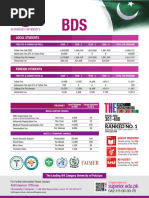 BDS Fee Structure