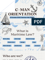 C MAN Orientation