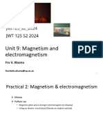 Unit 9 Magnetism and Electromagnetic Induction