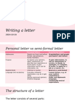 Formal Letter