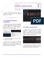 Sincronização e Efeitos de Áudio: Adobe After Effects CC