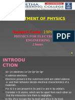 Department of Physics: Subject Code