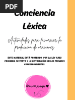 Conciencia Lèxica