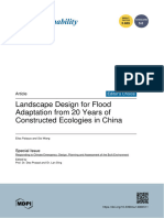 Landscape Design For Flood Adaptation From 20 Years of