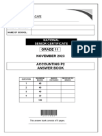 Paper 2 2023 Answer Book