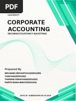 Corporate Accounting Cia3