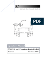 MANUAL FREIO DE RODA - YLZ Series Electro-Hydraulic Wheel Brake