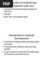 Android App Development Presentation