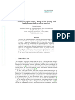 Geometric Spin Foams, Yang-Mills Theory and Background-Independent Models