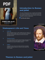 Introduction To Romeo and Juliet