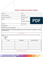 Nelt Application Form - Teacher