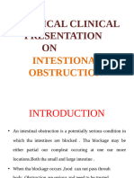 Surgical Clinical Presentation