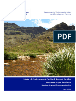 Western Cape State of Environment Report 2024 - Biodiversity and Ecosystem Health